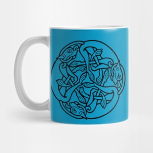 Celtic Knot with cats Mug